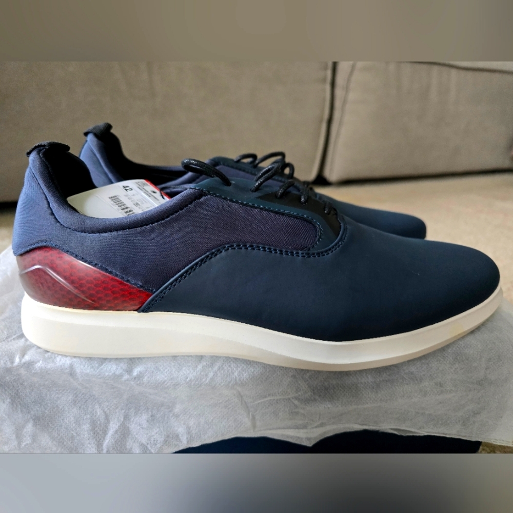 ZARA MAN Oxford Sneaker - Blue - NEW NWT Mens 9US